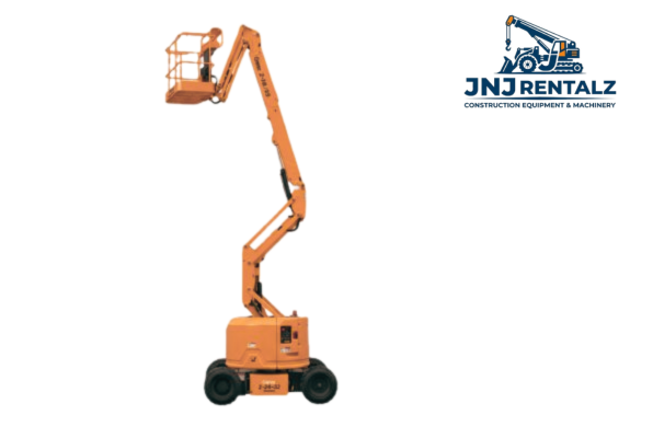 34 ft articulating boom lift, electric